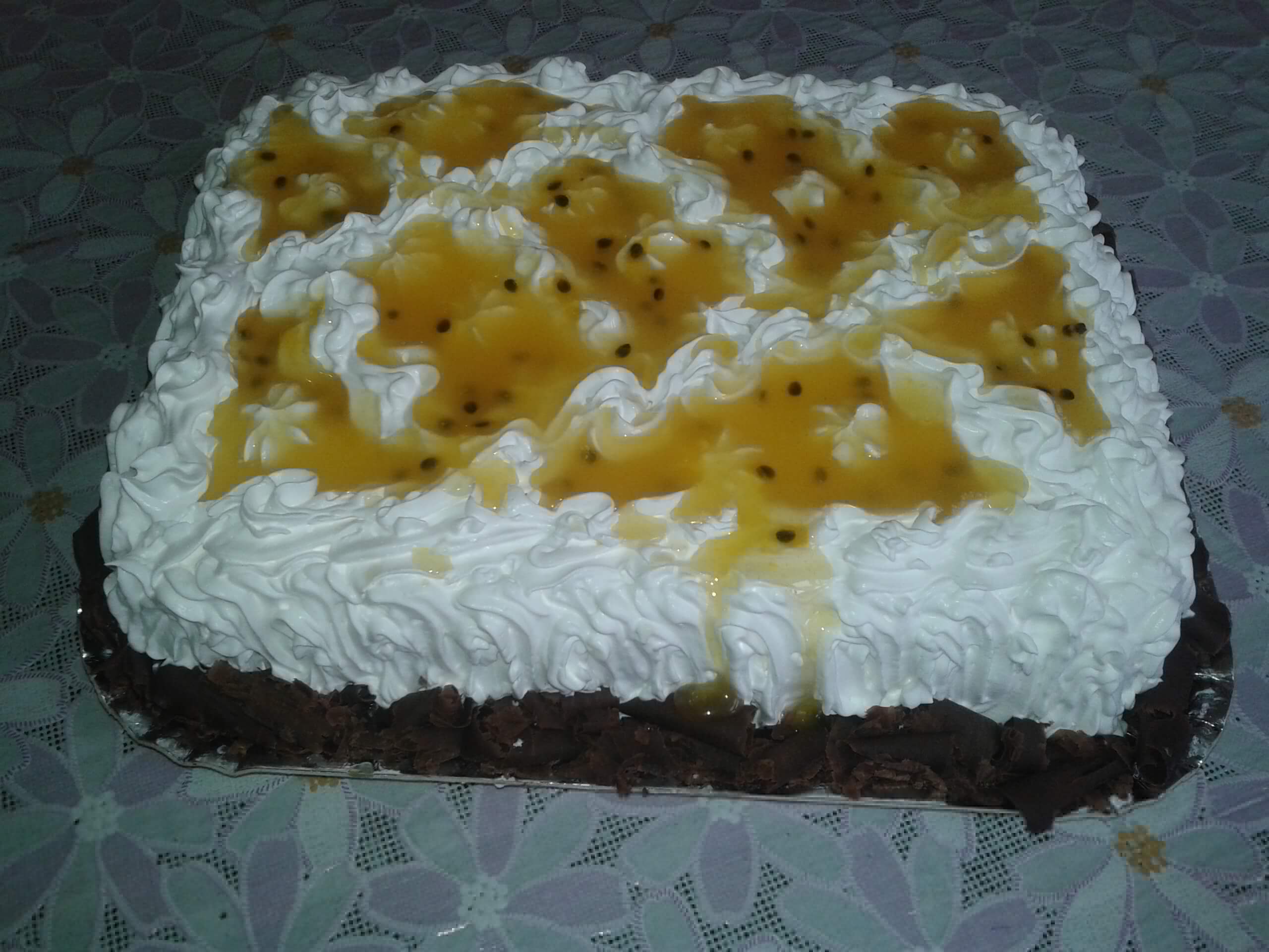 Bolo Mousse de Maracuja